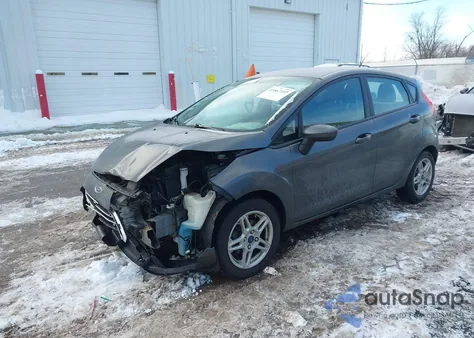 2019 Ford Fiesta Se из США, поврежденный, VIN 3FADP4EJXKM118861